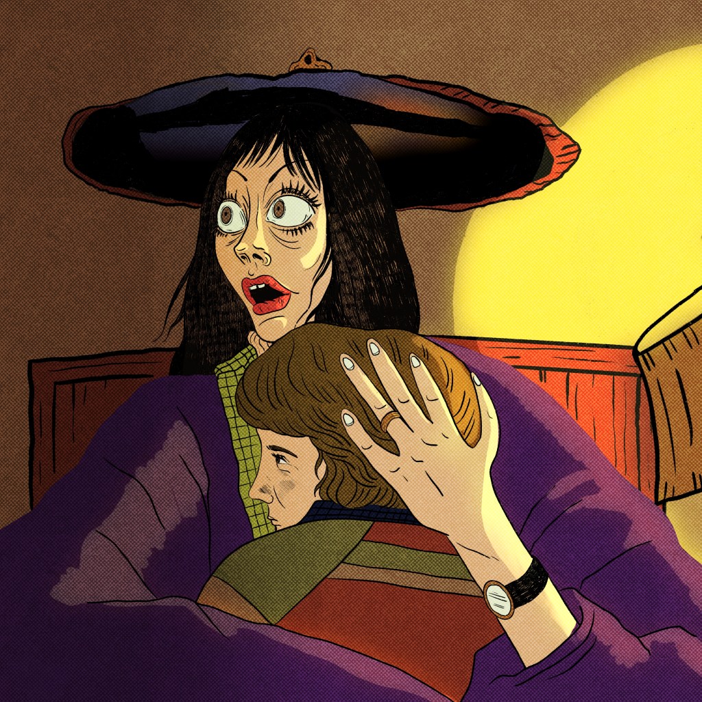 I drew horror movie&nbsp;moms!